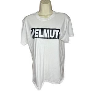 Helmut Lang White Cotton T Size Medium